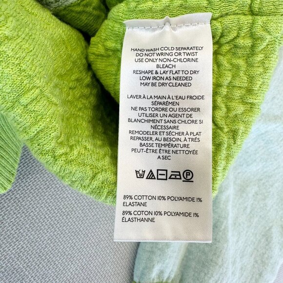 NWT Free People Oversized Cardigan Sweater Lime Green We The Free XS - Picture 5 of 14